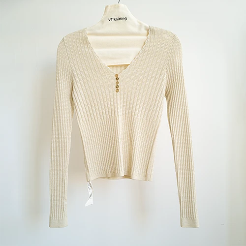 Katoenen Jersey Cardigan Dames