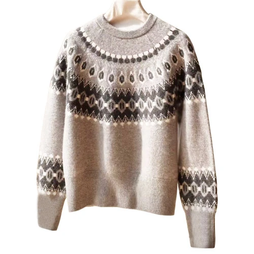 Ontwerper Fair Isle trui