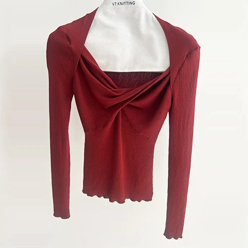 Designer lange top voor vrouwen