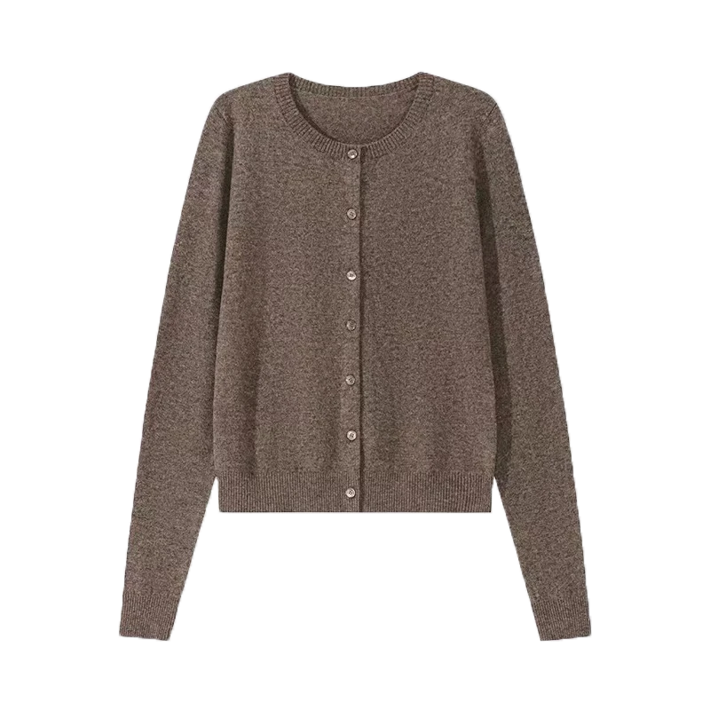 Dames Designer V-hals Dikke Kabelgebreide Trui