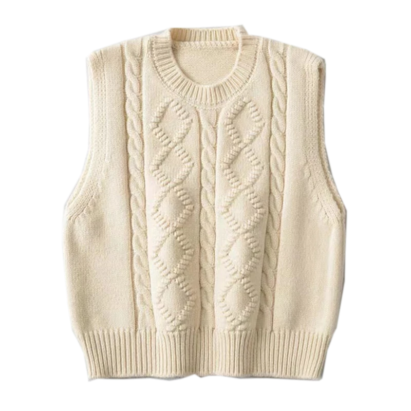 Dames Designer V-hals Gestreepte Gebreide Trui