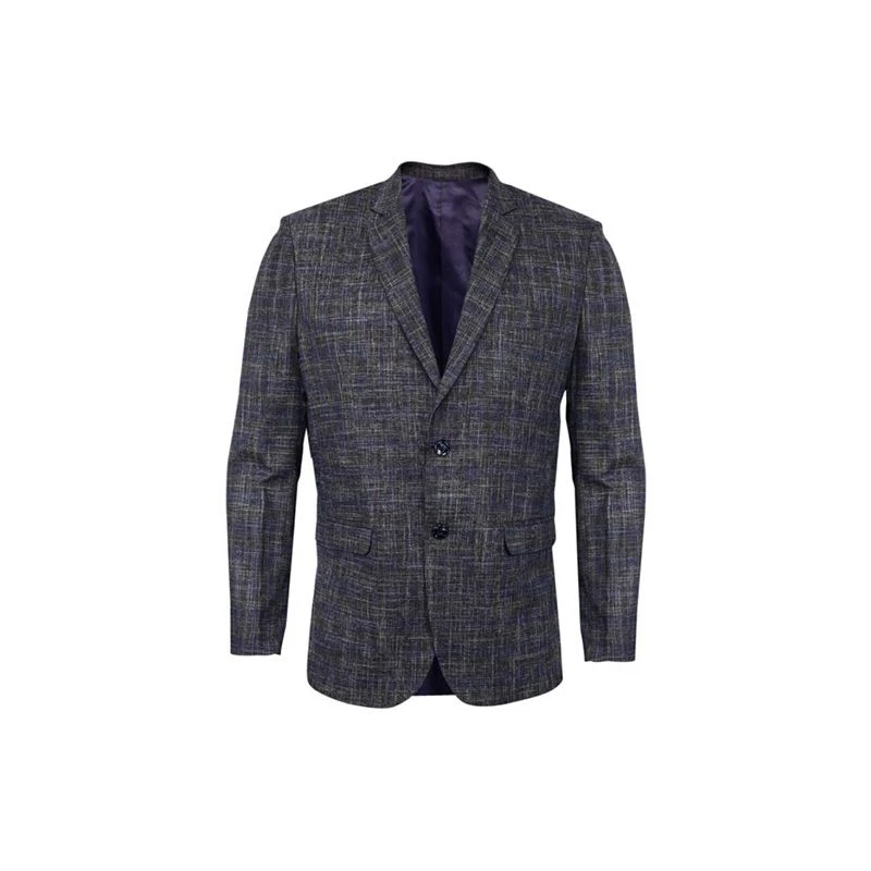 Heren slim fit casual blazer met één knop