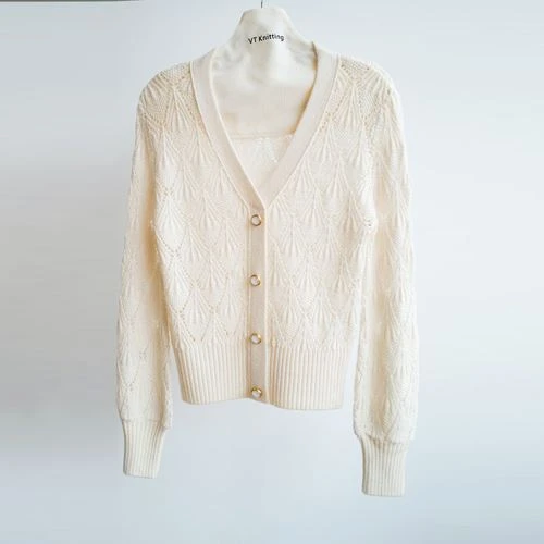 Merinowol open vest
