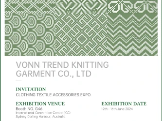 Vonn Trend Knitting Garment presenteert nieuwste collectie op Clothing Textil...