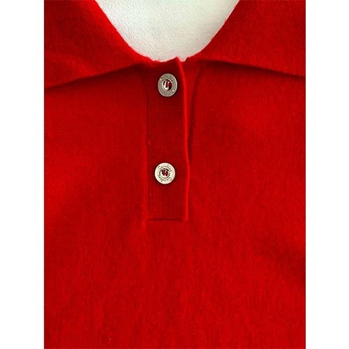 Red Wool Shirt Womens high quality