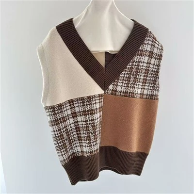 Designer wol vneck truien