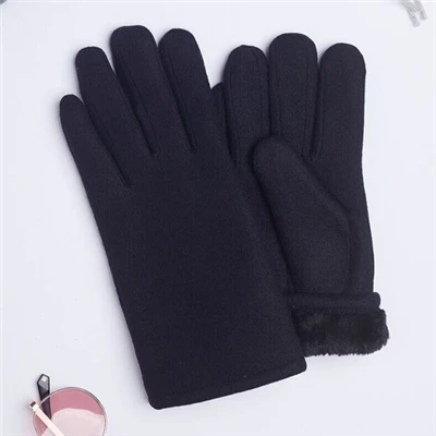 Dikke wollen handschoenen