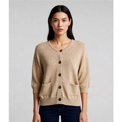 Wholegarment gebreide trui