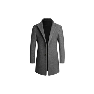 Wollen jas heren slim fit