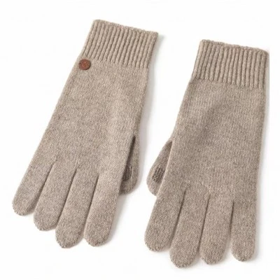 Wol gebreide handschoenen