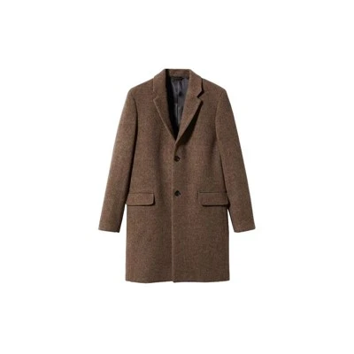 Wollen bovenkleding jas heren